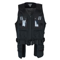 Ridgeback Vest BLK XL/XXL Vest med avtagbare lommer