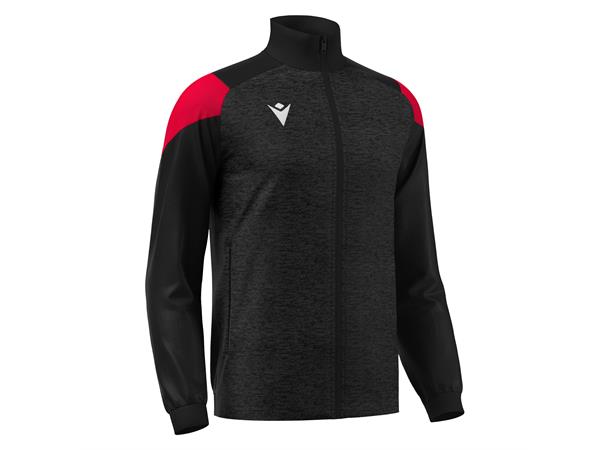 Prometheus Full Zip Top BLK/RED XL Teknisk reisejakke - Unisex 